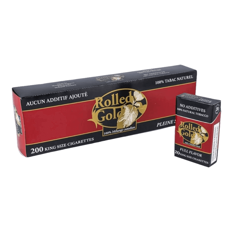 Buy Rolled Gold Full Flavor Cigarettes Online in Canada